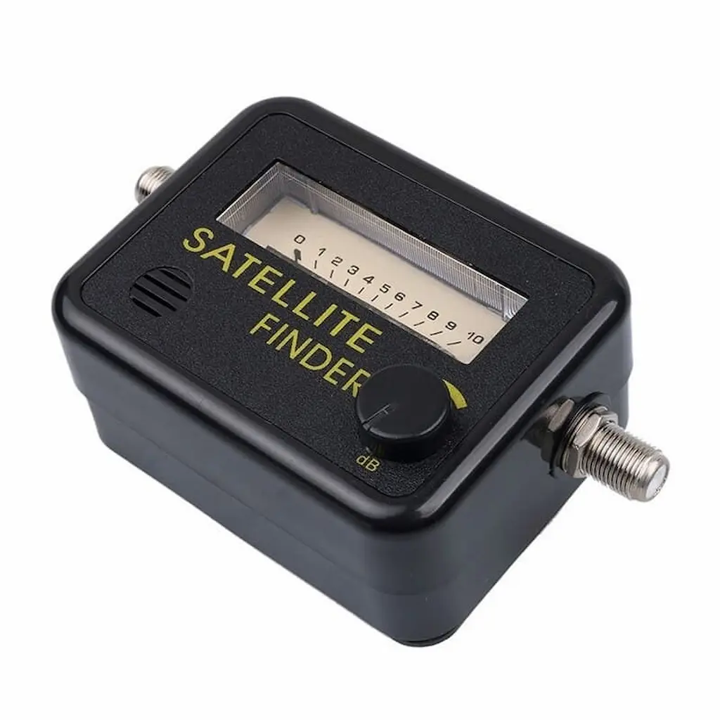 Satfinder Analógico Buscador de Señales Satelitales de TV 3