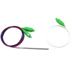Alternative view of Splitter Fibra Óptica Monomodo SC-APC PLC 1x2 0.9mm