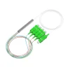 Splitter Fibra Óptica Monomodo SC-APC PLC 1x4 0.9mm