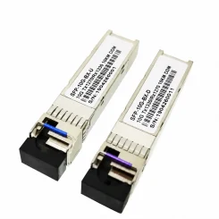 Par de Transceivers SFP+ BiDi 1270-1330nm LC-UPC 10G 10km