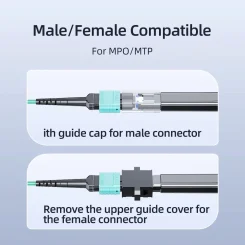 Limpiador Lápiz One Click para Fibra Óptica MPO MPT